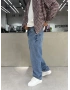 Mavi Aksesuar Detay Baggy Jean