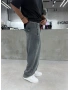 Mavi Eskitme Cep Detay Baggy Jean