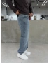 Mavi Yıkamalı Premium Baggy Jeans