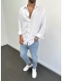 Oversize Müslin Kumaş Gömlek