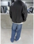 Premium Deri Oversize Bomber Ceket