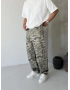 Premium Kamuflaj Süper Baggy Jean