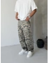 Premium Kamuflaj Süper Baggy Jean