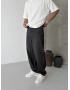 Siyah Baloon Fit Baggy Jean
