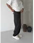 Siyah Baloon Fit Baggy Jean