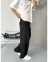 Siyah Basic Bol Kalıp Baggy Eşofman