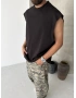 Siyah Basic Oversize Atlet
