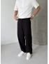 Siyah Gabardin Ekstra Bol Baggy