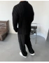 Siyah Premium Nordic Oversize Kazak