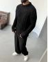 Siyah Premium Nordic Oversize Kazak
