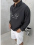 Siyah Timeless Tensel Oversize Gömlek