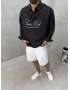 Siyah Timeless Tensel Oversize Gömlek