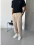 Krem Tensel Baggy Pantolon