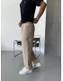 Krem Tensel Baggy Pantolon