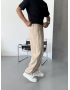 Krem Tensel Baggy Pantolon