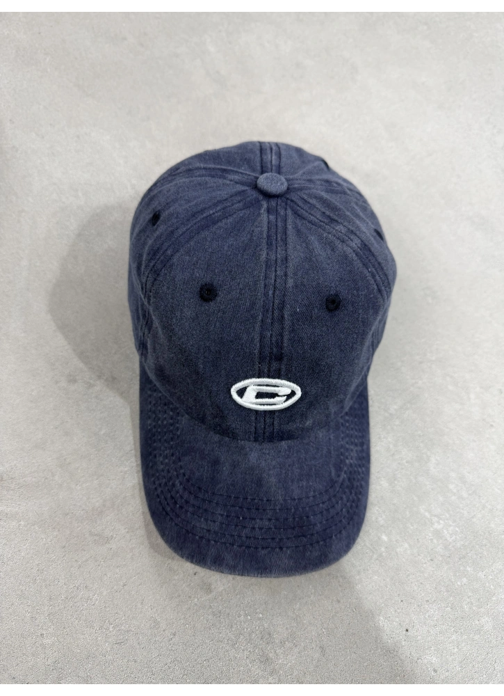 Lacivert Yıkamalı Şapka