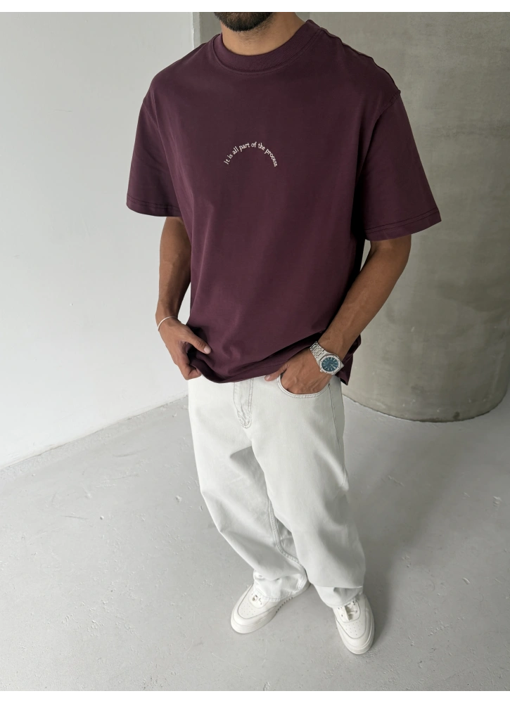 Bordo Process Oversize Tshirt