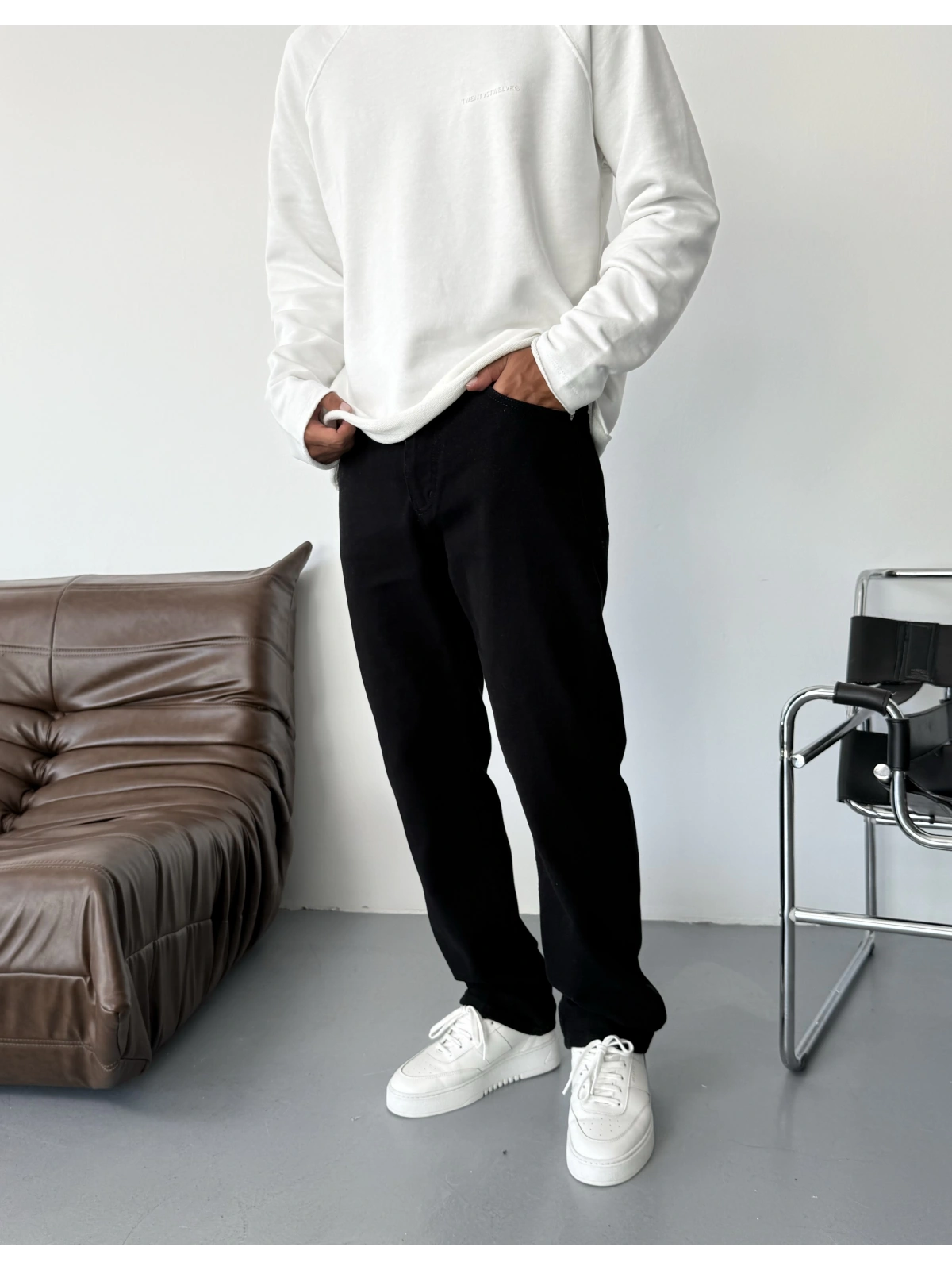 Siyah Old School Baggy