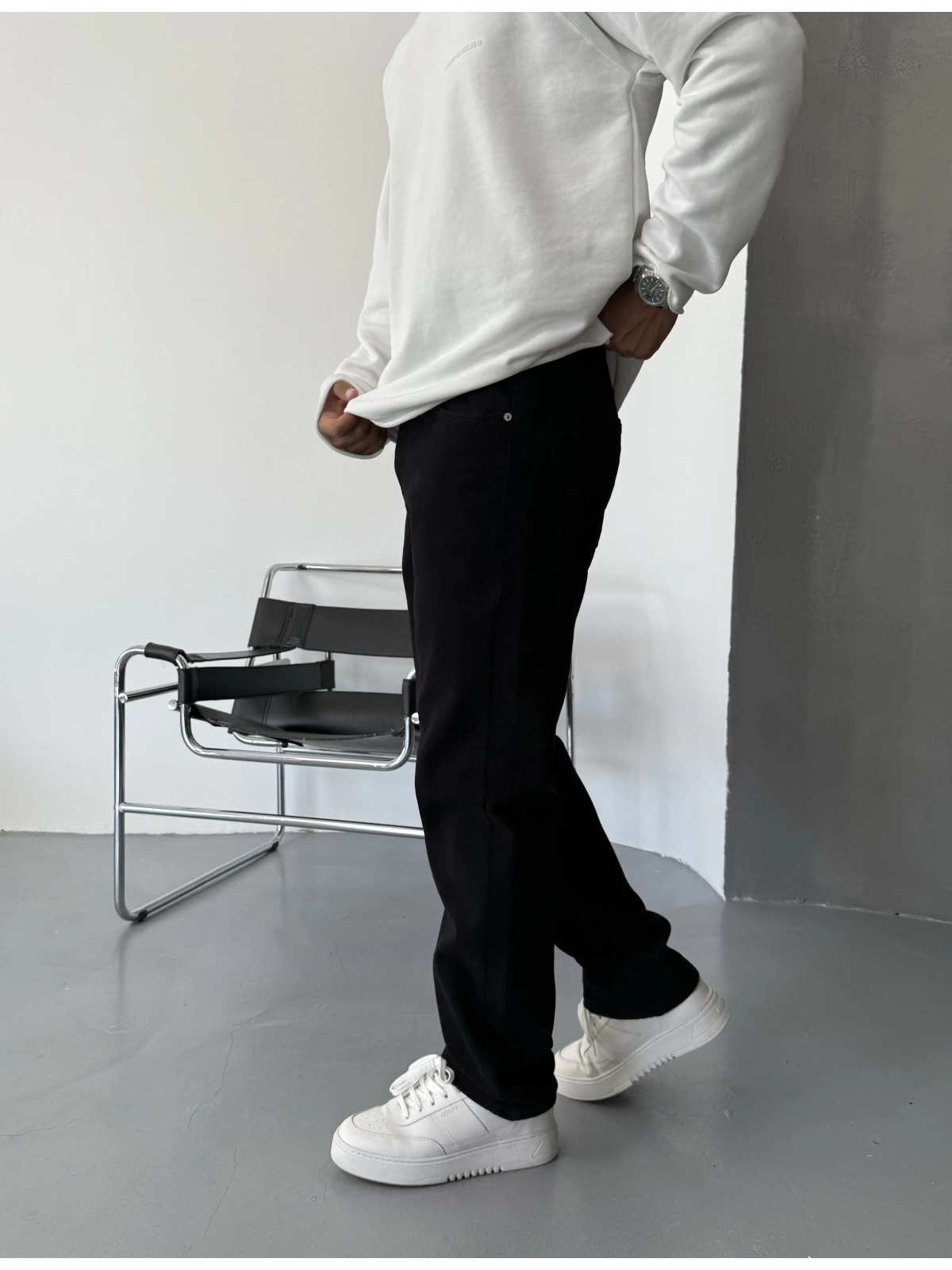 Siyah Old School Baggy