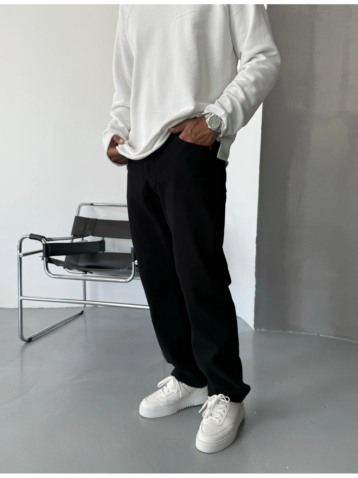 Siyah Old School Baggy