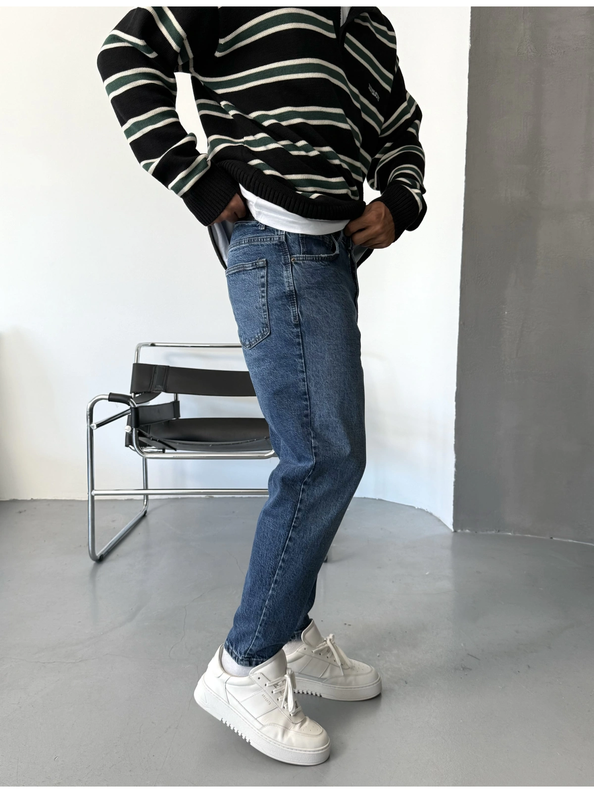 Mavi Denim Yıkamalı Boyfriend Jean