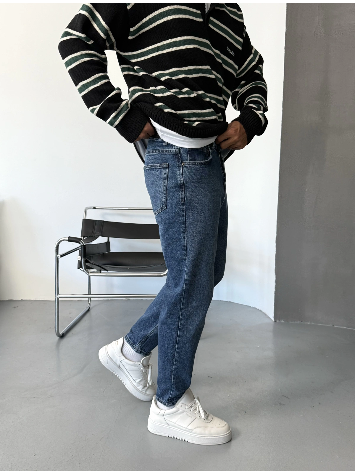 Mavi Denim Yıkamalı Boyfriend Jean