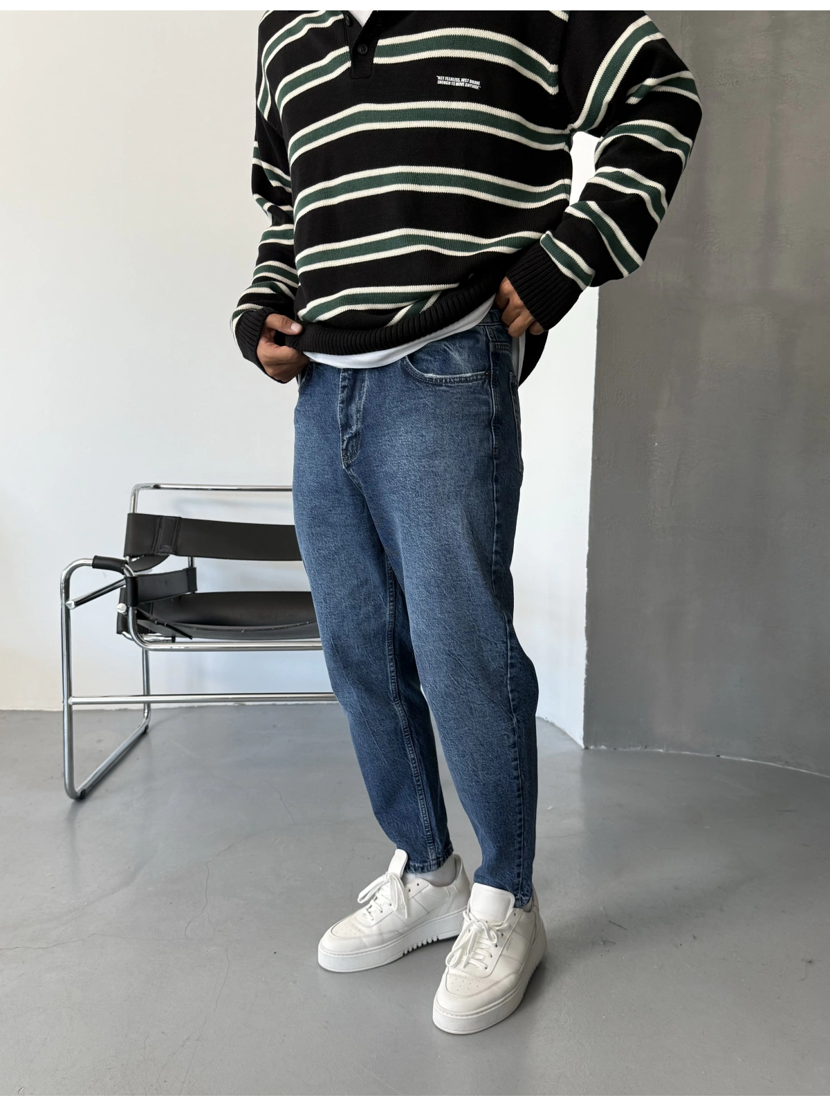 Mavi Denim Yıkamalı Boyfriend Jean