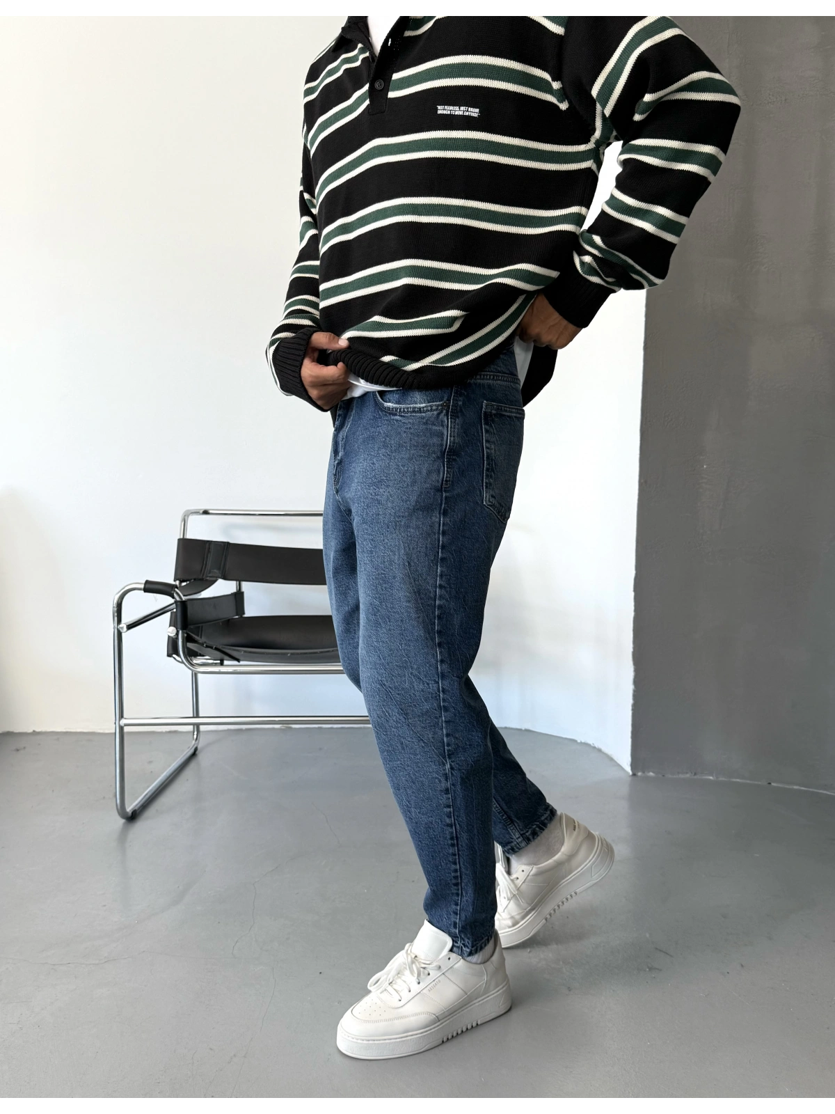 Mavi Denim Yıkamalı Boyfriend Jean