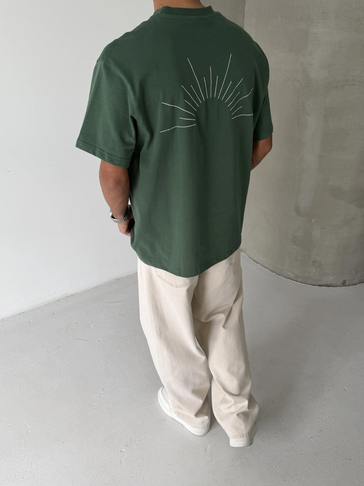 Yeşil Process Oversize Tshirt