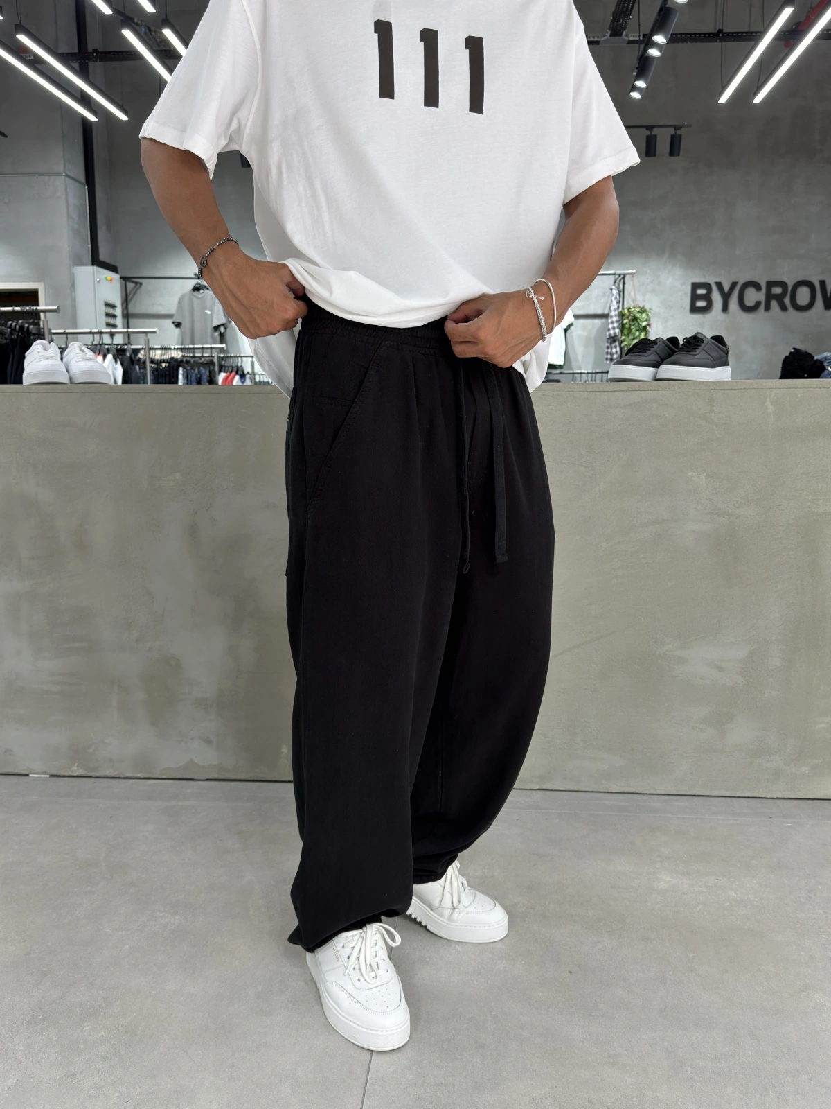 Siyah Premium Süper Baggy