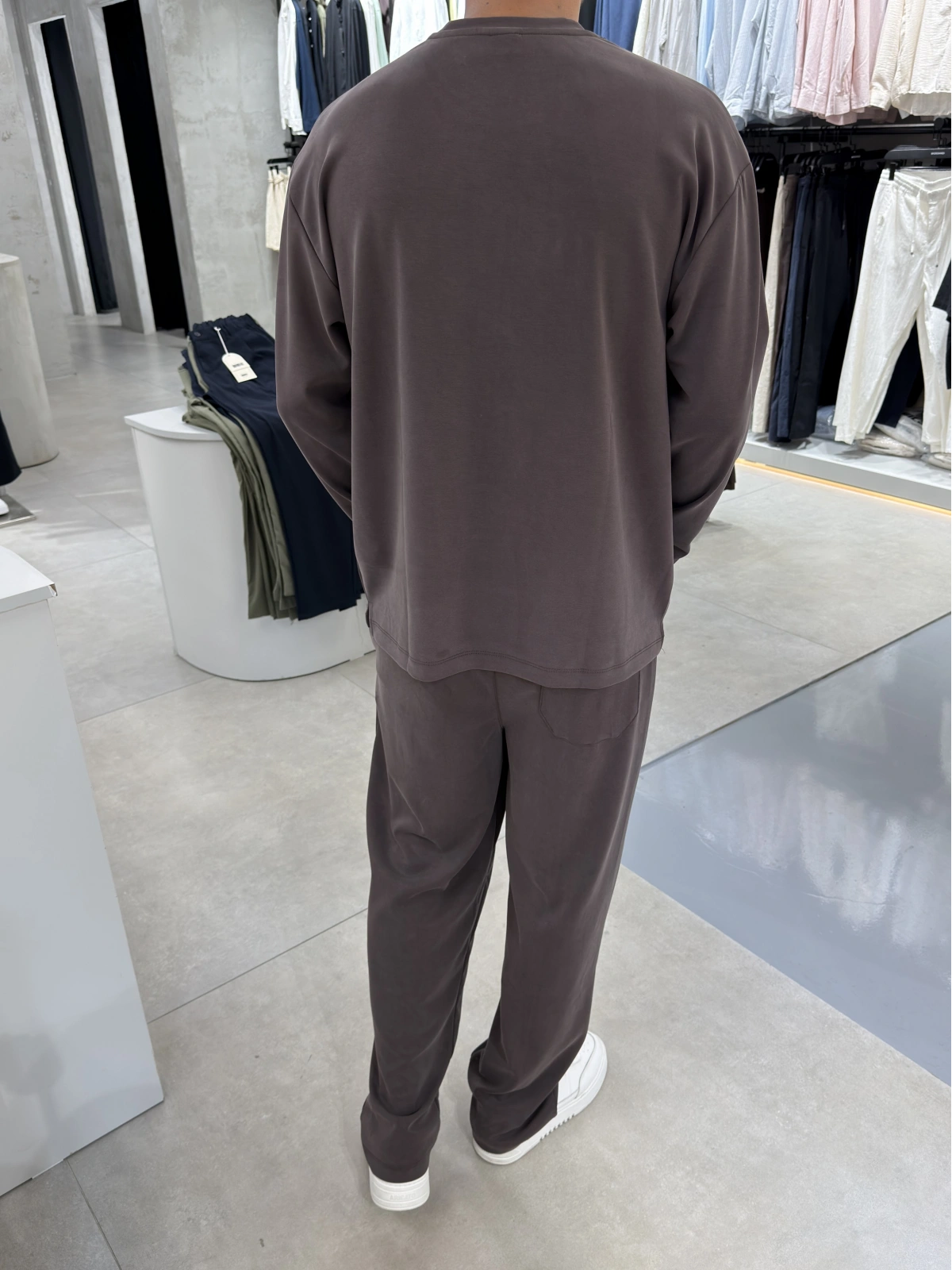 Kahve Premium Modal Eşofman Takım