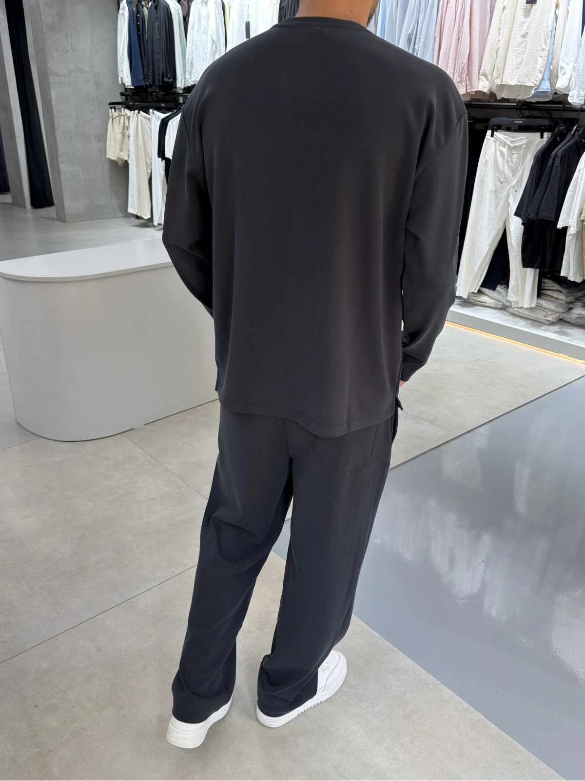 Siyah Premium Modal Eşofman Takım