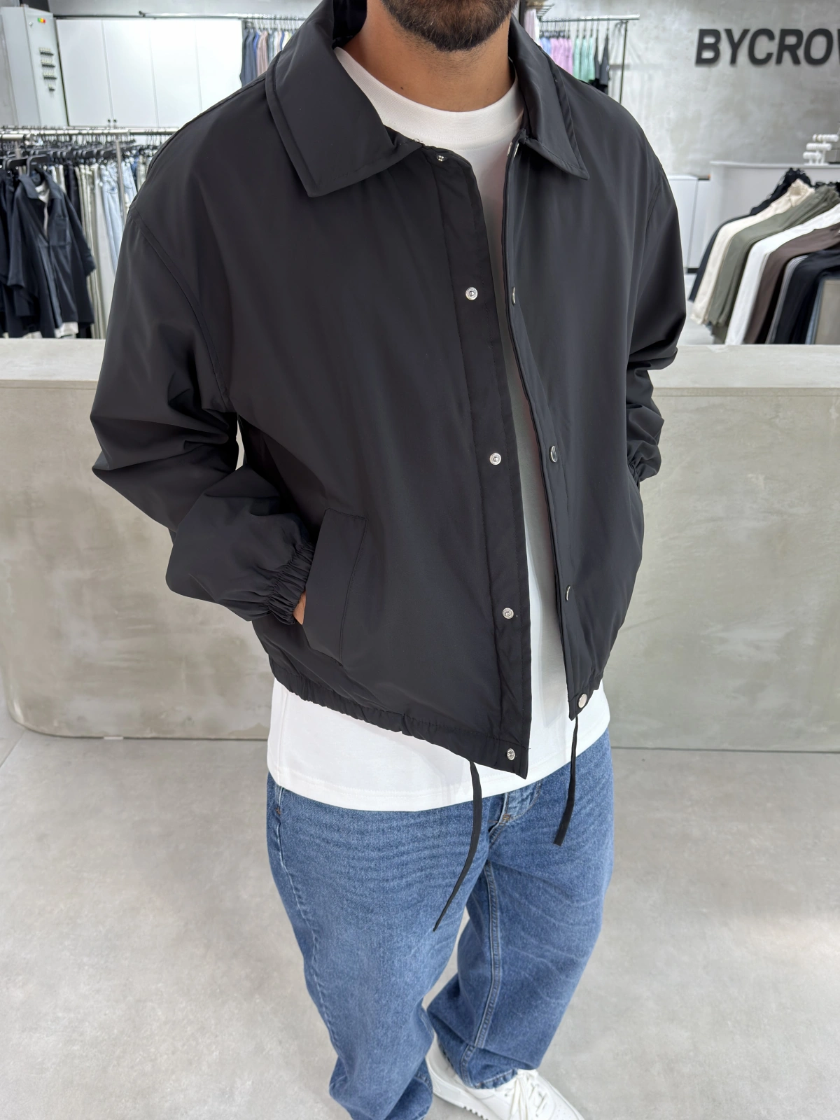 Siyah Premium Oversize Ceket