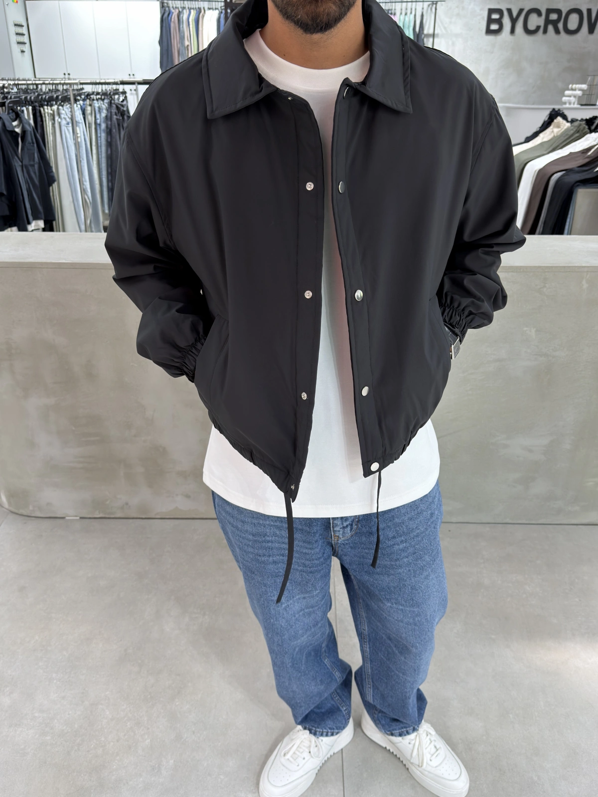 Siyah Premium Oversize Ceket