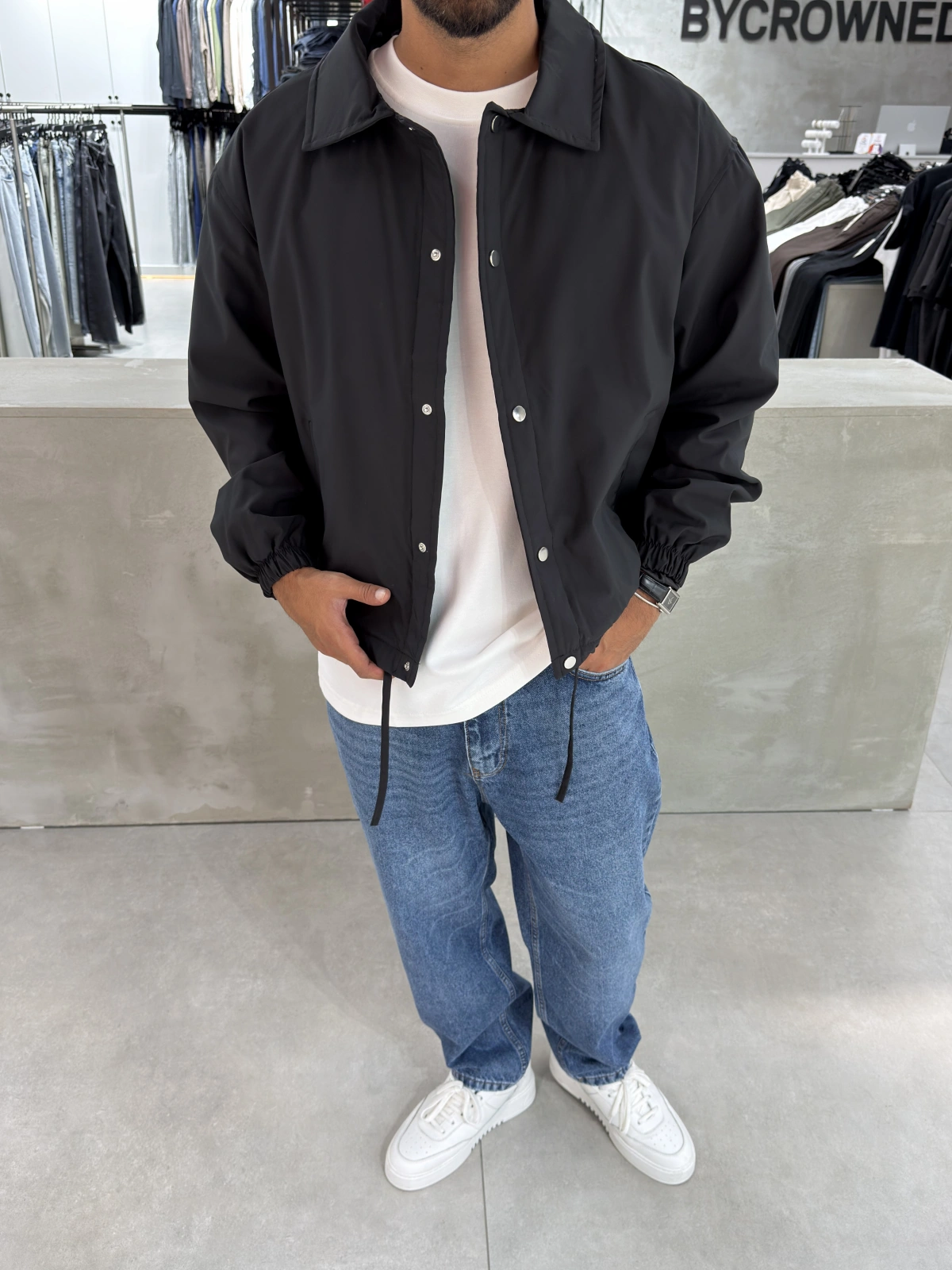 Siyah Premium Oversize Ceket
