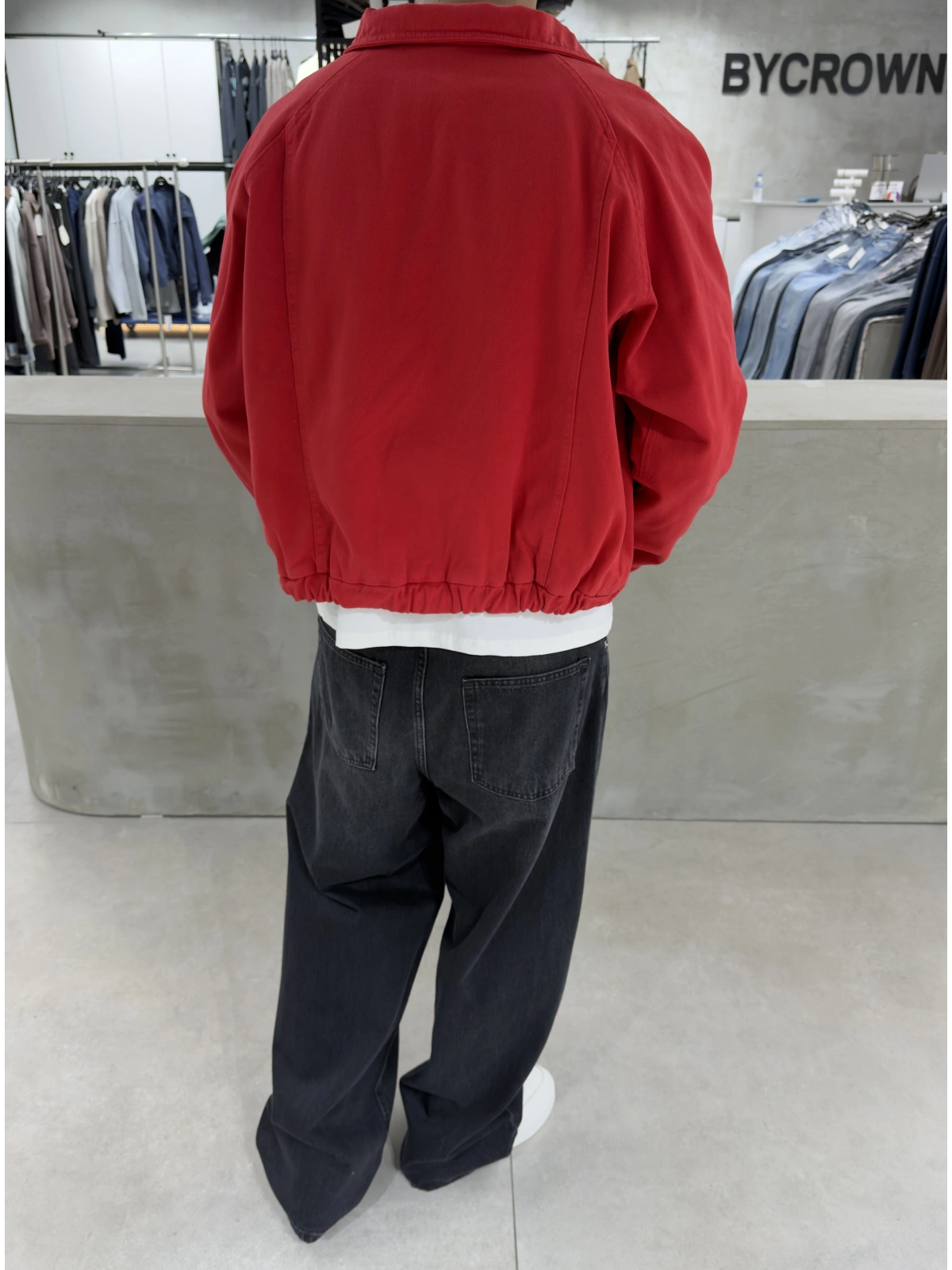 Kırmızı Premium Coats Trençkot