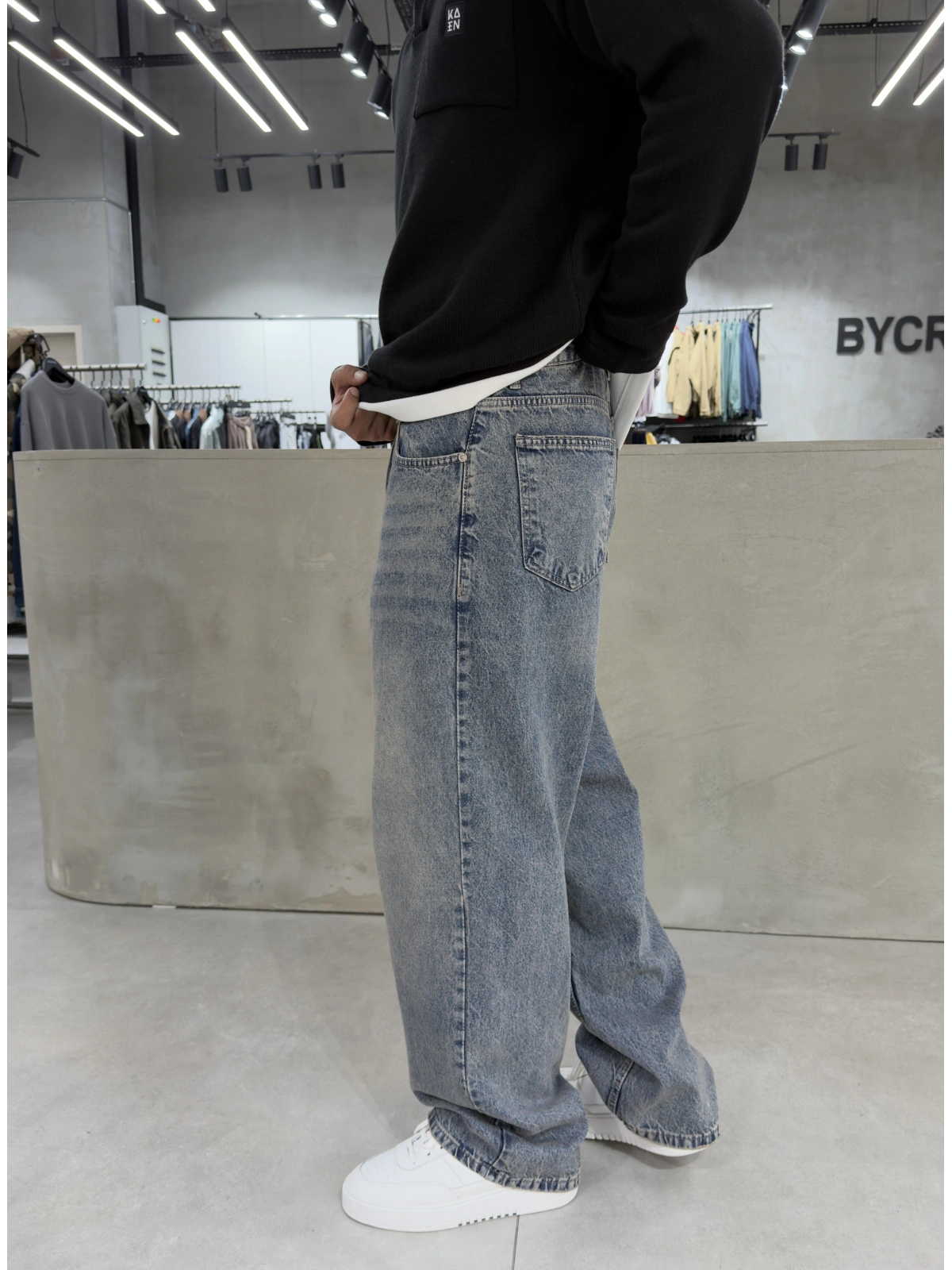 Mavi Ankle Loose Baggy Jean