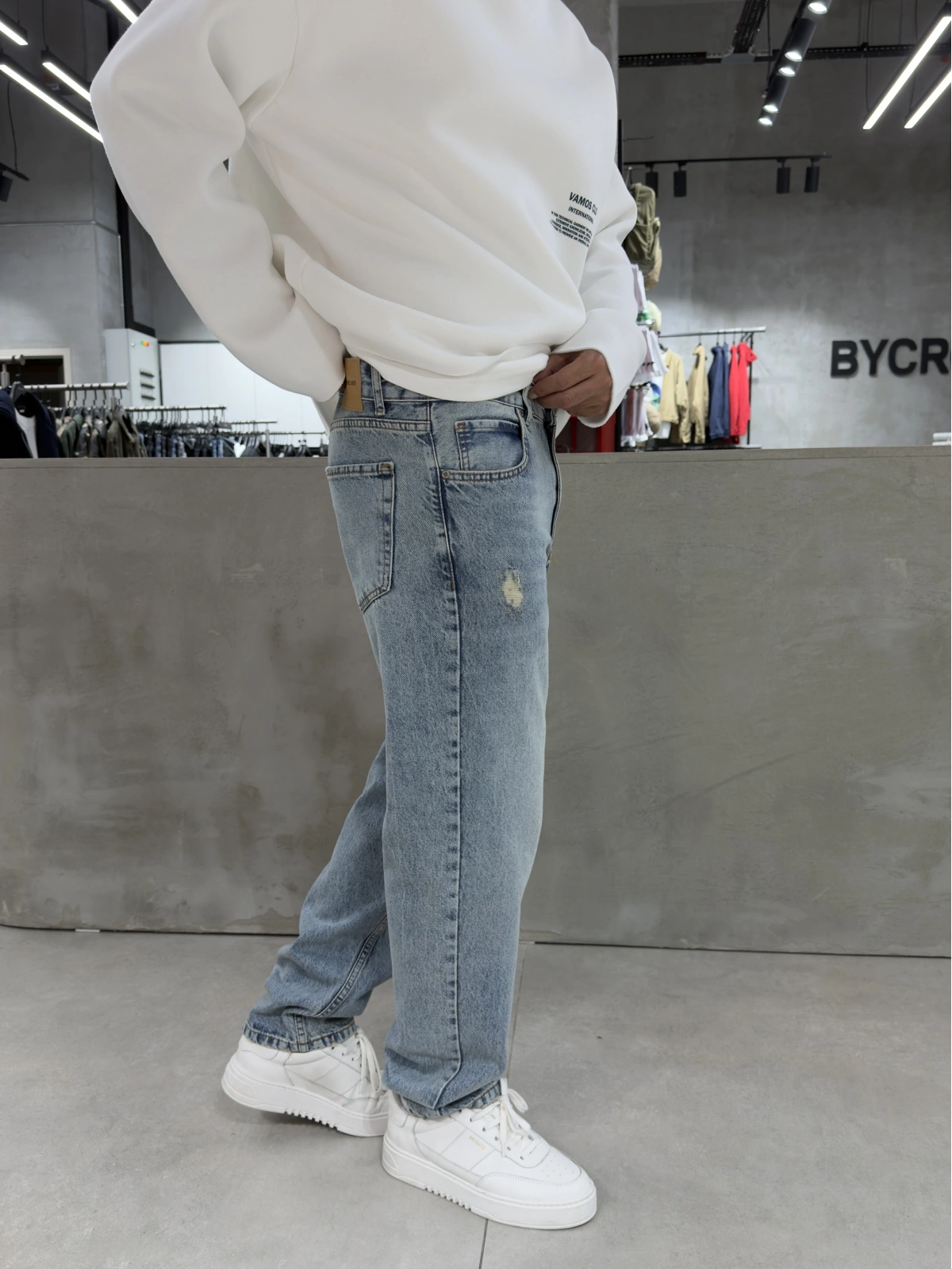 Mavi Club Straight Baggy Jean