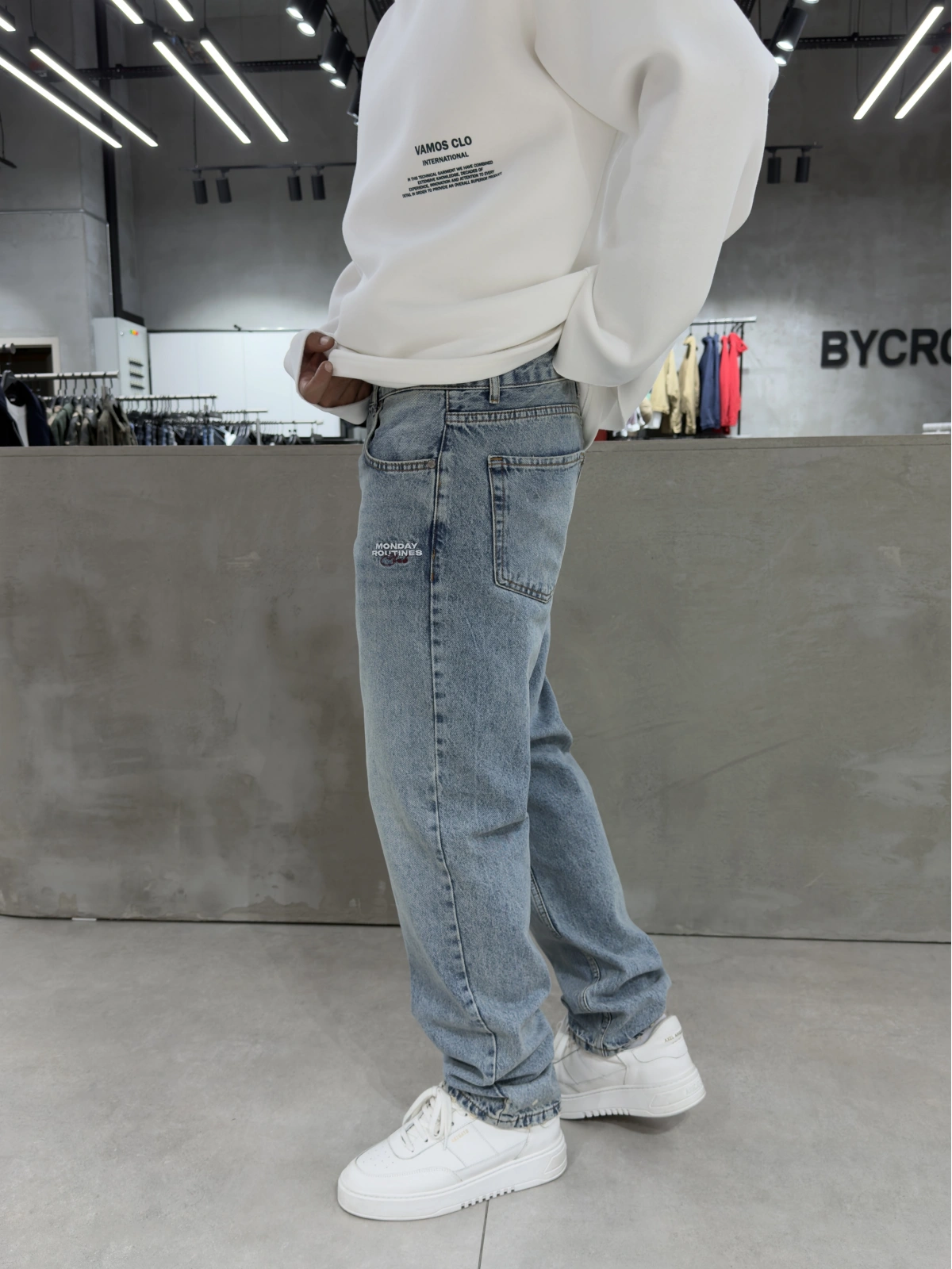 Mavi Club Straight Baggy Jean