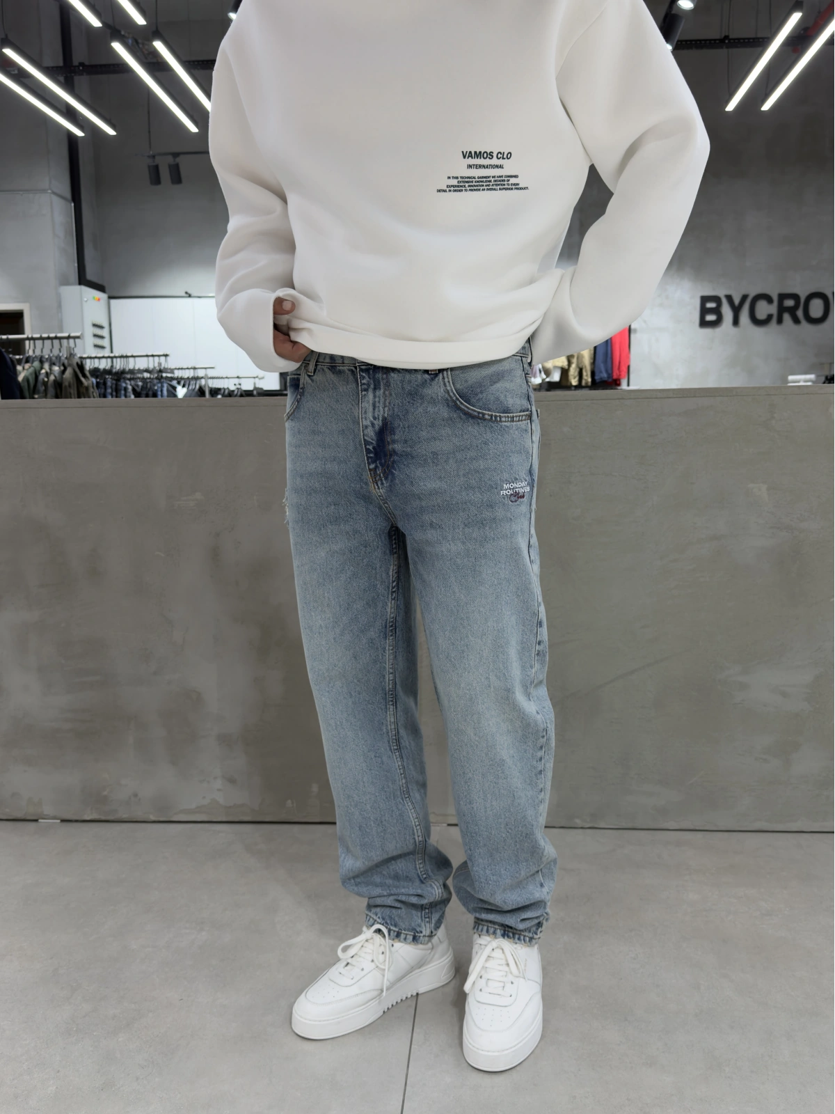 Mavi Club Straight Baggy Jean