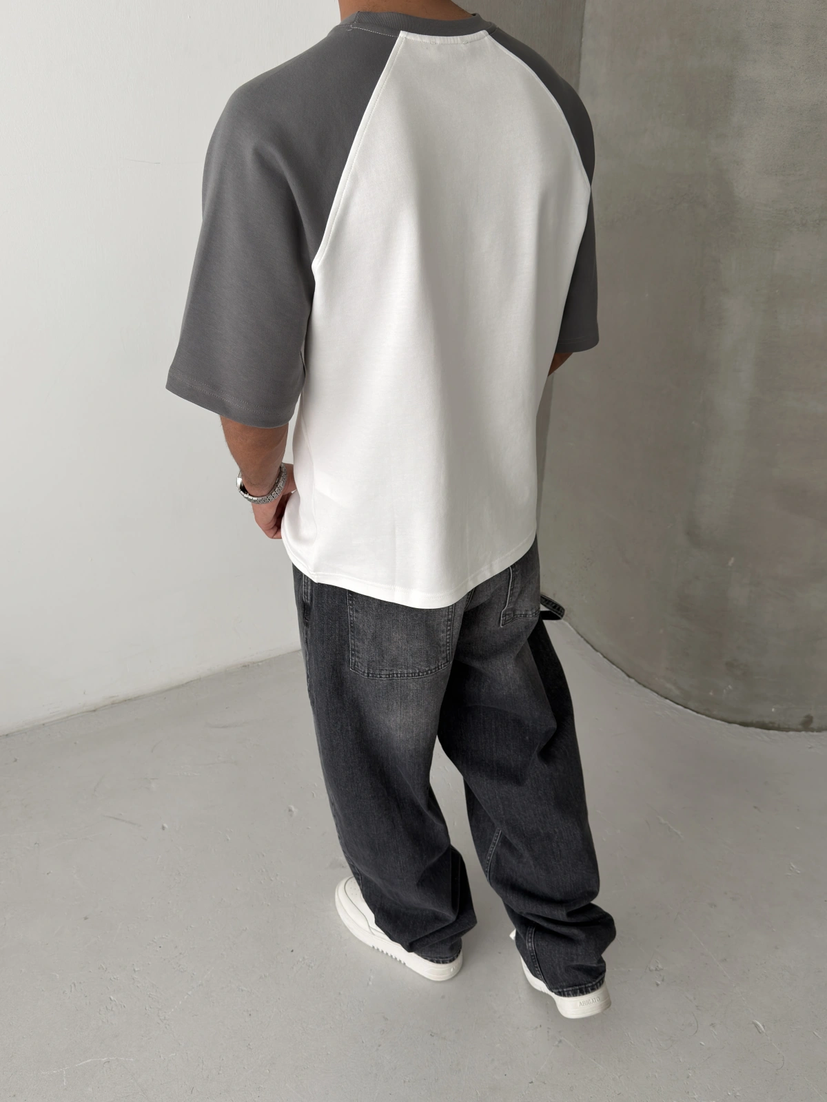 Gri Young Oversize T-shirt