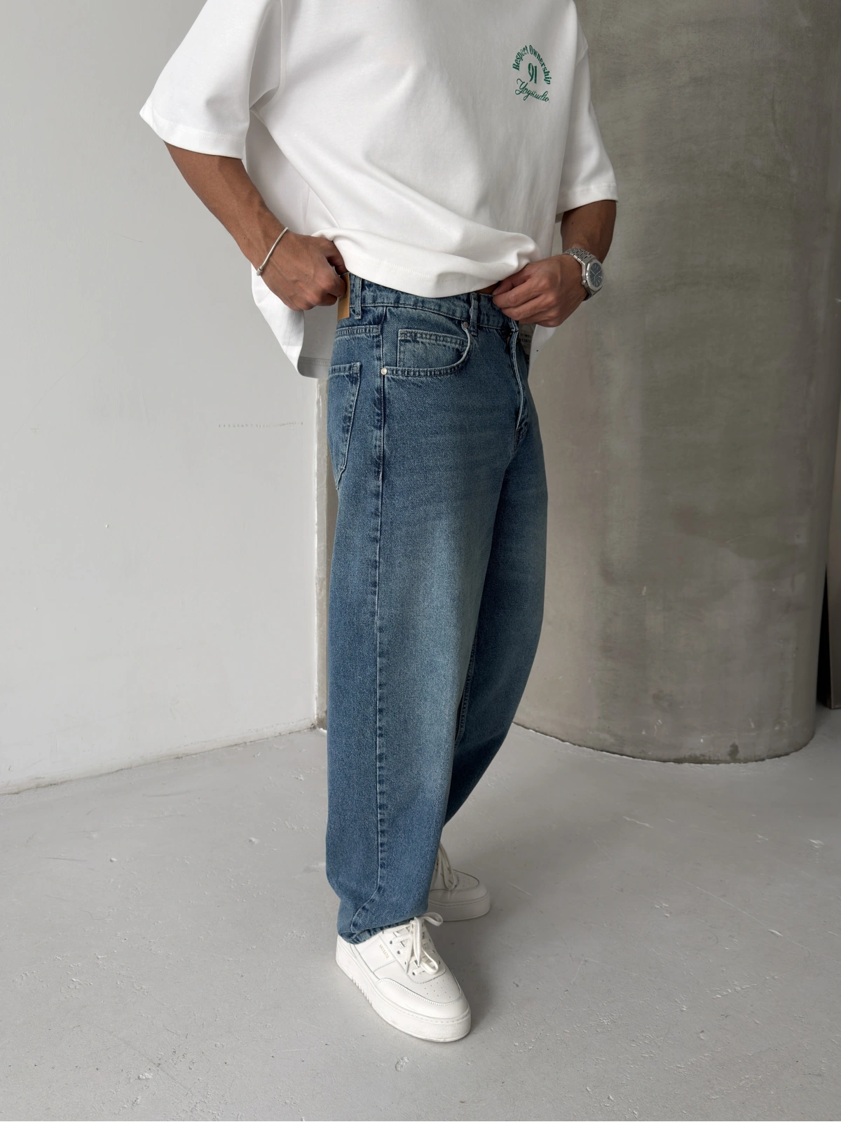 Mavi Baloon Fit Baggy Jean