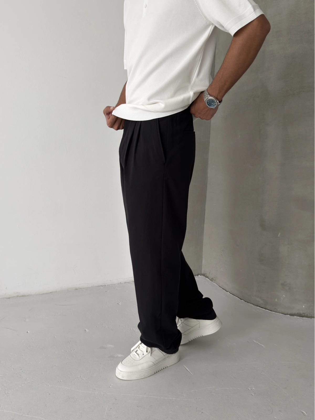 Siyah Premium Tensel Baggy