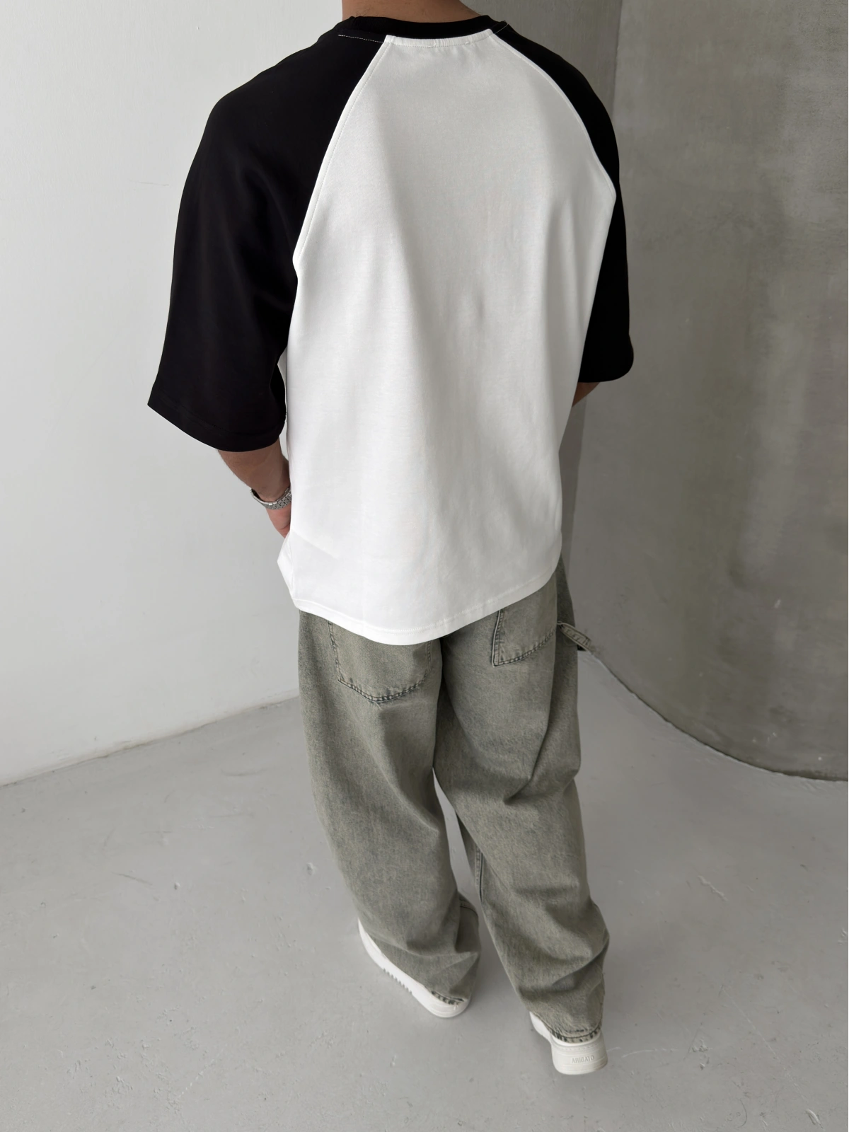 Siyah Young Oversize T-shirt