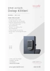 Şifreli Dolap Kilidi - DK112