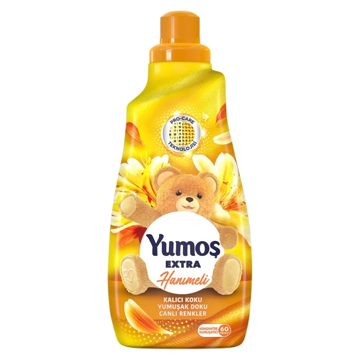 Yumoş Çamaşır Yumuşatıcısı Extra Konsantre Hanımeli 1440 ML 60 Yıkama