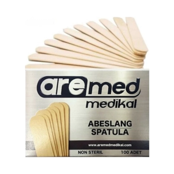 Aremed 100 lü Abeslang (Tahta Spatula)