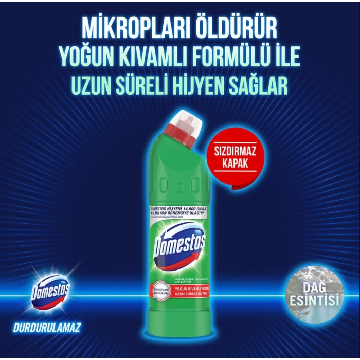 Domestos Çamaşır Suyu Dağ Esintisi 750 ML