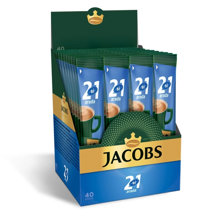 Jacobs 2 si 1 Arada Kahve 40 lı