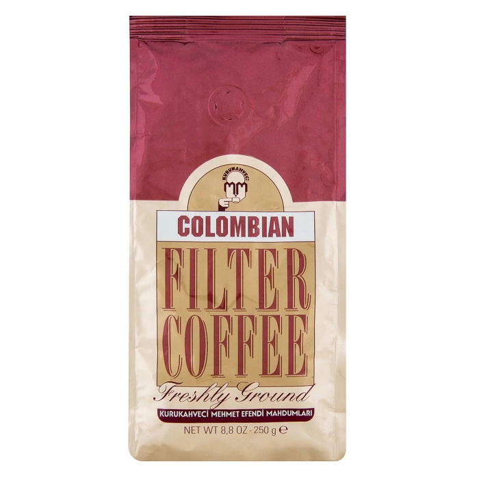 Kurukahveci Mehmet Efendi Colombian Filtre Kahve 250 gr